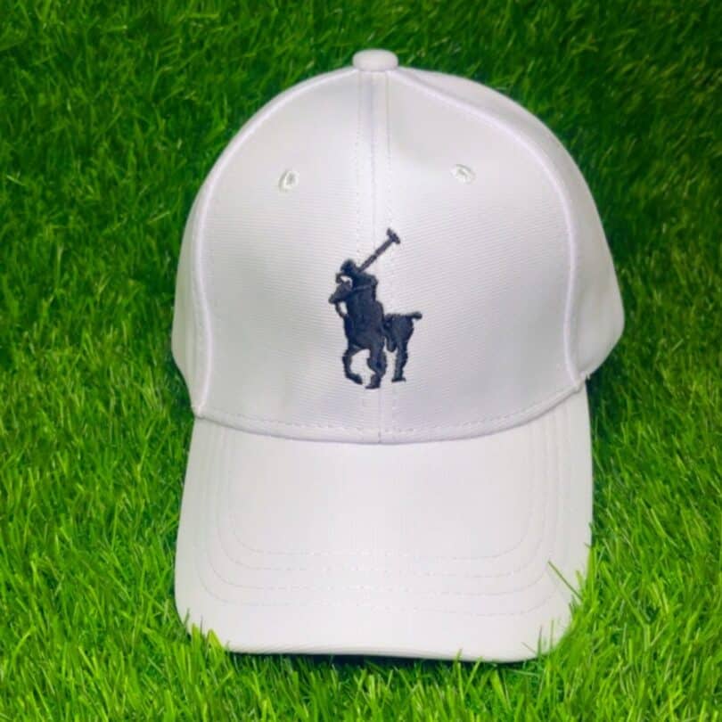 WHITE POLO CAP