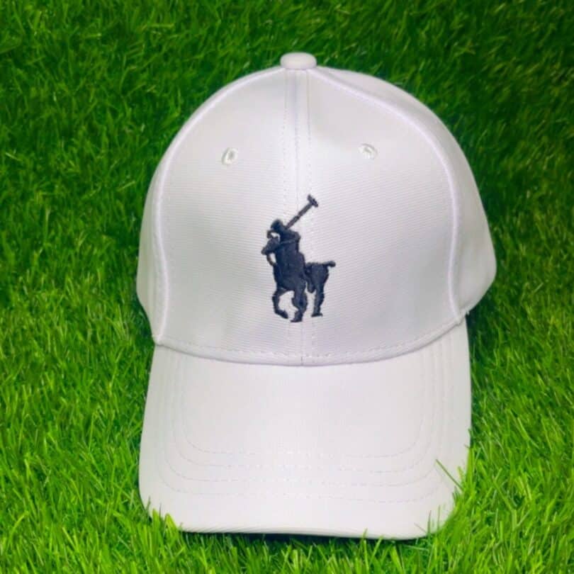 WHITE POLO CAP - Image 3