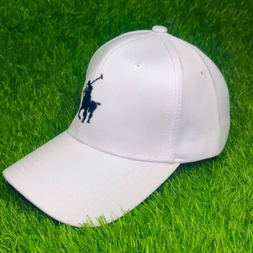 WHITE POLO CAP