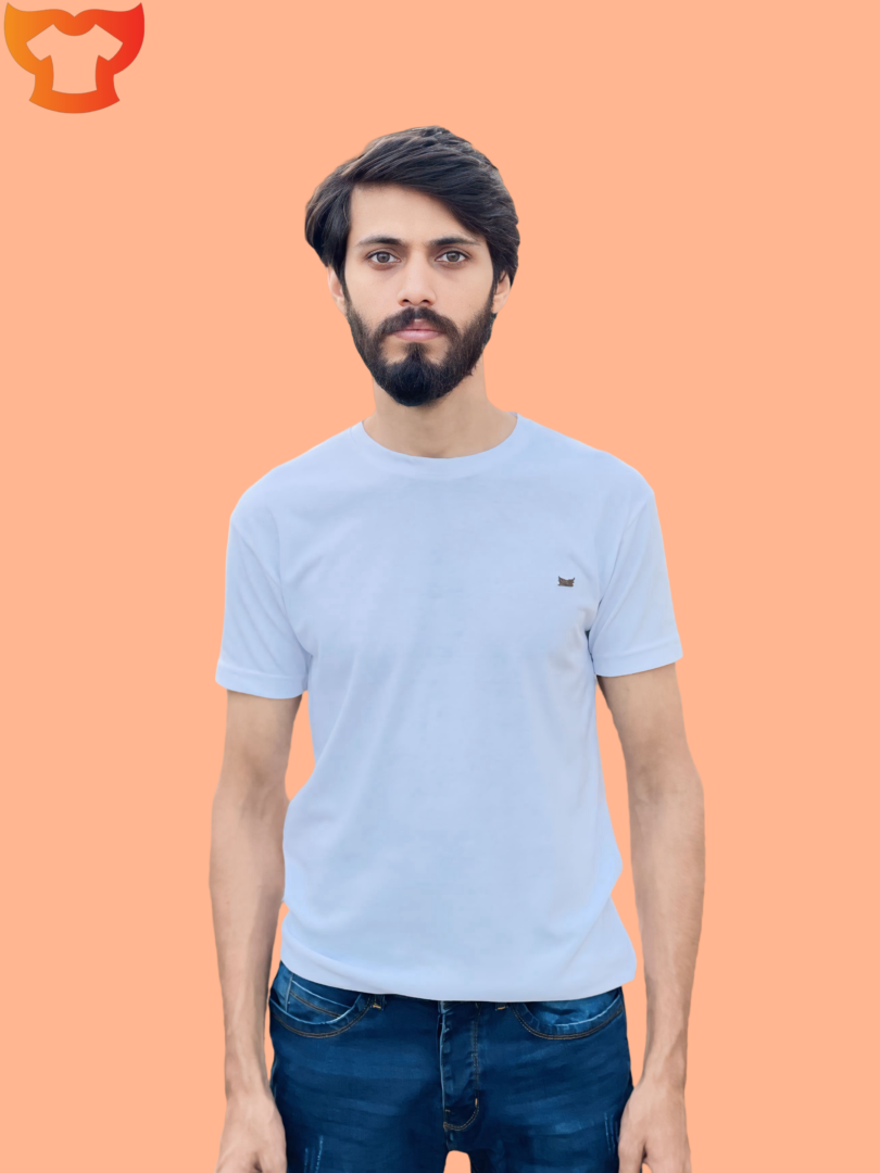 Metallic Eagle White T-Shirt - Image 2