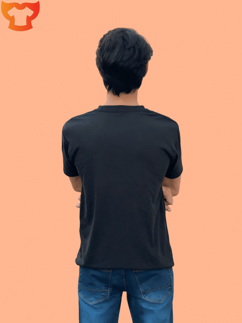 WHITE AND BLACK PLAIN SHIRT - Image 3